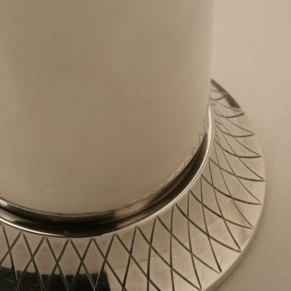 Georg Jensen Silver Vase, no. 819C by Sigvard Bernadotte