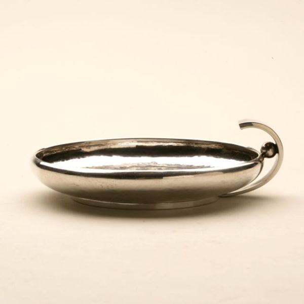 Hans Hansen Sterling Silver Small Art Deco Bowl by Karl Gustav Hansen