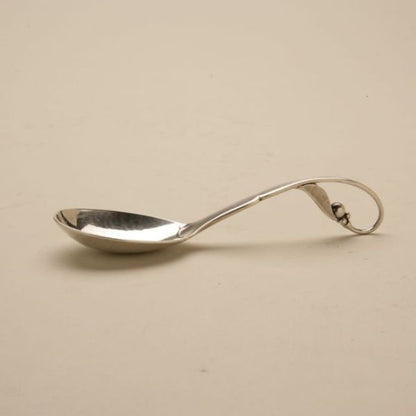 Georg Jensen Sterling Silver Ornamental Sugar Spoon No. 21