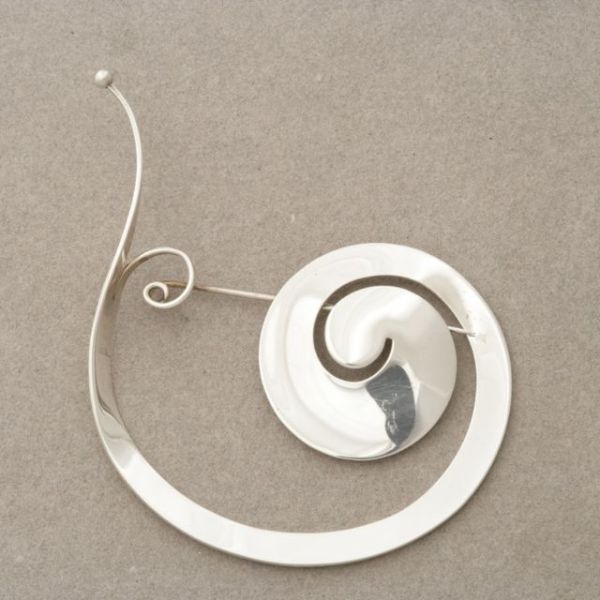 Georg Jensen brooch no. 392 by Vivianna Torun