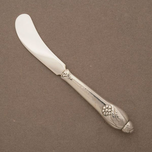 Evald Nielsen Sterling Silver Butter Spreader No. 6