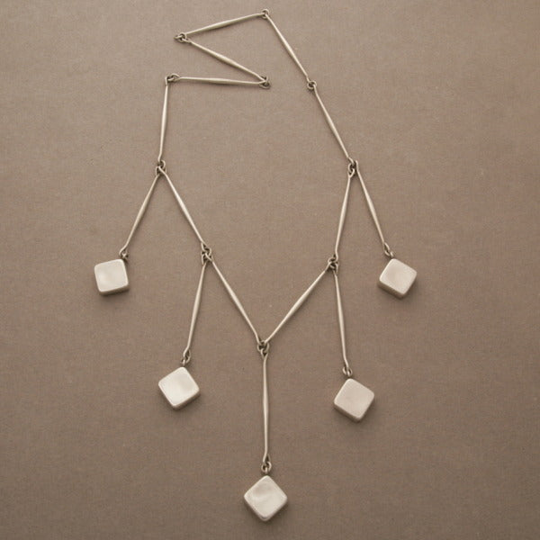 Georg Jensen Sterling Silver Necklace No. 123 by Astrid Fog