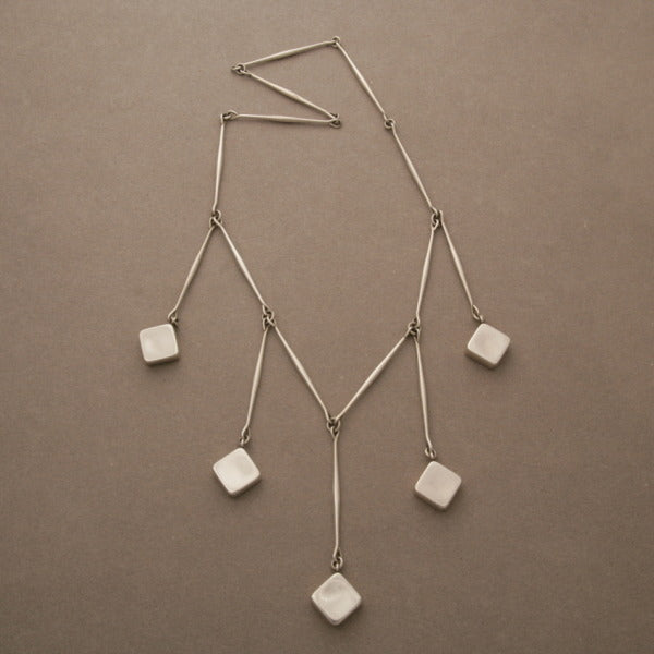 Georg Jensen Sterling Silver Necklace No. 123 by Astrid Fog