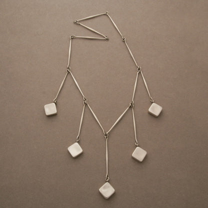 Georg Jensen Sterling Silver Necklace No. 123 by Astrid Fog