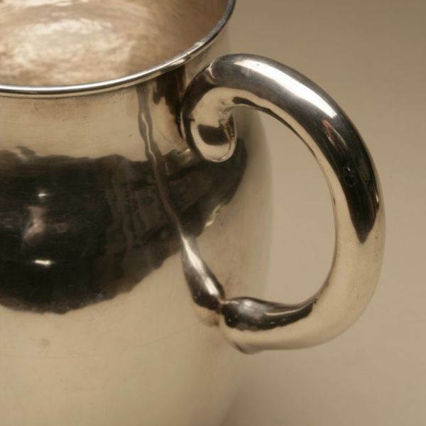 Mexican Sterling Silver Water Pitcher in the Spratling Style