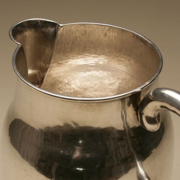 Mexican Sterling Silver Water Pitcher in the Spratling Style