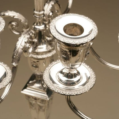 Hawksworth Eyres & Co. Sterling Silver Candelabra