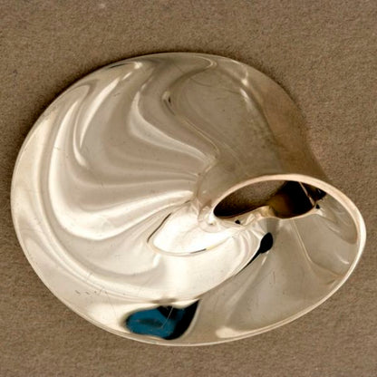 Georg Jensen Sterling Silver Large "Mobius" Brooch No. 374