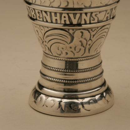 Georg Jensen Unique "Commemorative" Cup Dated 1905 and Signed by Georg Jensen