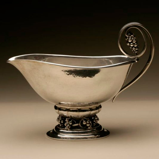 Georg Jensen Large Grape Sauceboat no. 296