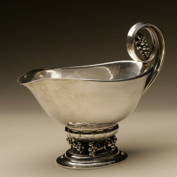 Georg Jensen Large Grape Sauceboat no. 296