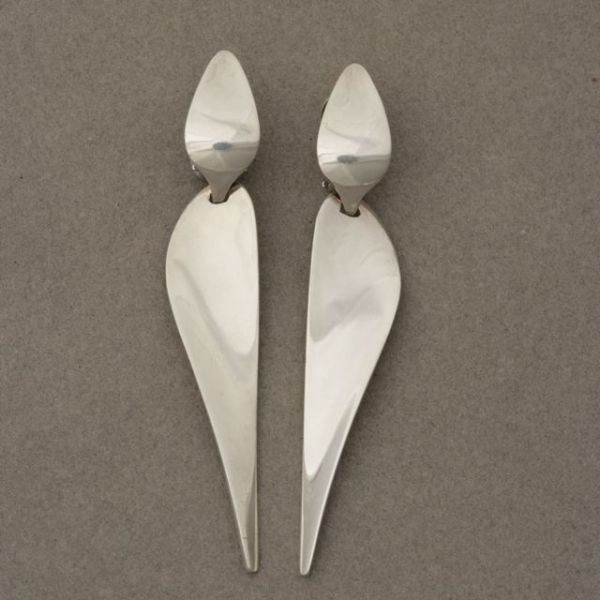 Georg Jensen Dangle Earrings by Nanna Ditzel, no. 128A