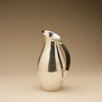 Georg Jensen Water Pitcher with Ebony Handle by Johan Rohde, no. 432E