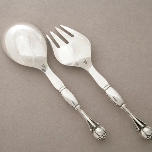 Georg Jensen Salad Servers, no. 38