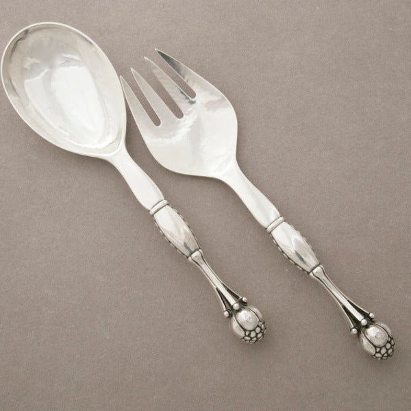 Georg Jensen Salad Servers, no. 38