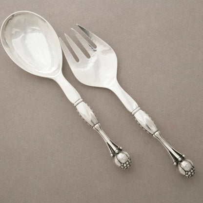 Georg Jensen Salad Servers, no. 38