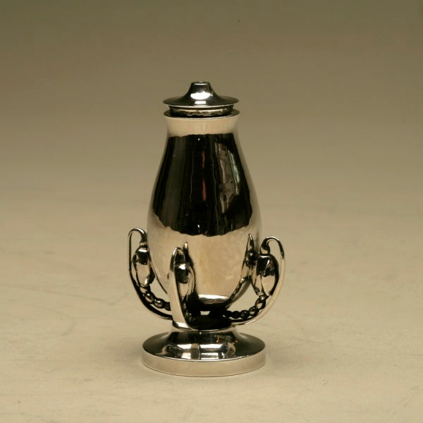 Estate Georg Jensen Sterling Silver "Blossom" Pepper Shaker No. 2B