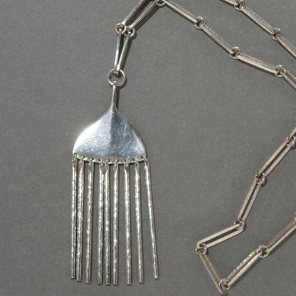 Georg Jensen "Broom" Pendant by Bent Gabrielsen, no. 142