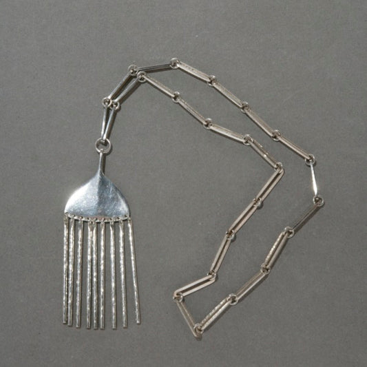 Georg Jensen "Broom" Pendant by Bent Gabrielsen, no. 142