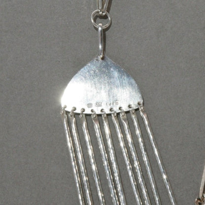 Georg Jensen "Broom" Pendant by Bent Gabrielsen, no. 142