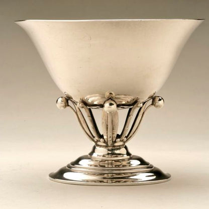 Georg Jensen oval footed bowl no. 6