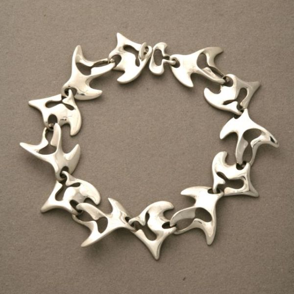 Georg Jensen "Amoeba" Necklace by Henning Koppel, no. 89