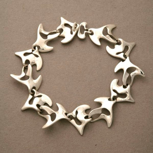 Georg Jensen "Amoeba" Necklace by Henning Koppel, no. 89