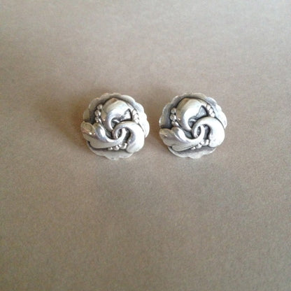 Georg Jensen Sterling Silver Earrings No. 93