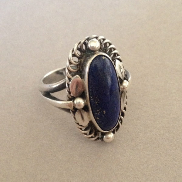 Georg Jensen Ring with Lapis Lazuli, no. 1