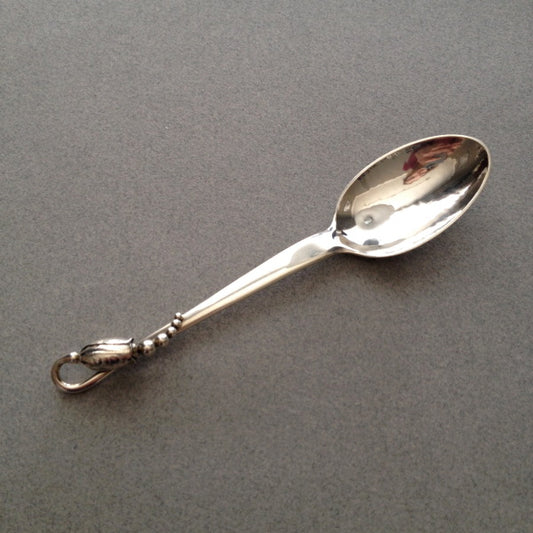 Estate Georg Jensen Sterling Silver "Blossom" Teaspoon No. 84