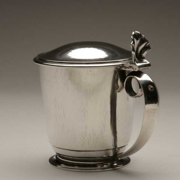 Georg Jensen Tankard by Oscar Gundlach-Pedersen, no. 566