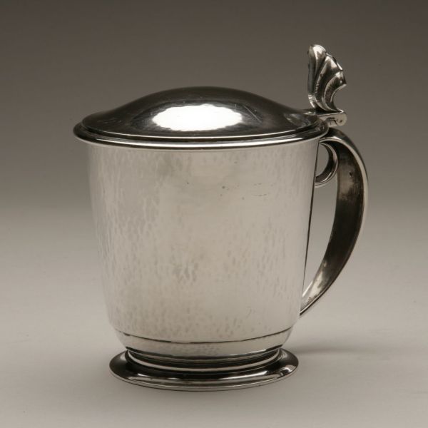 Georg Jensen Tankard by Oscar Gundlach-Pedersen, no. 566