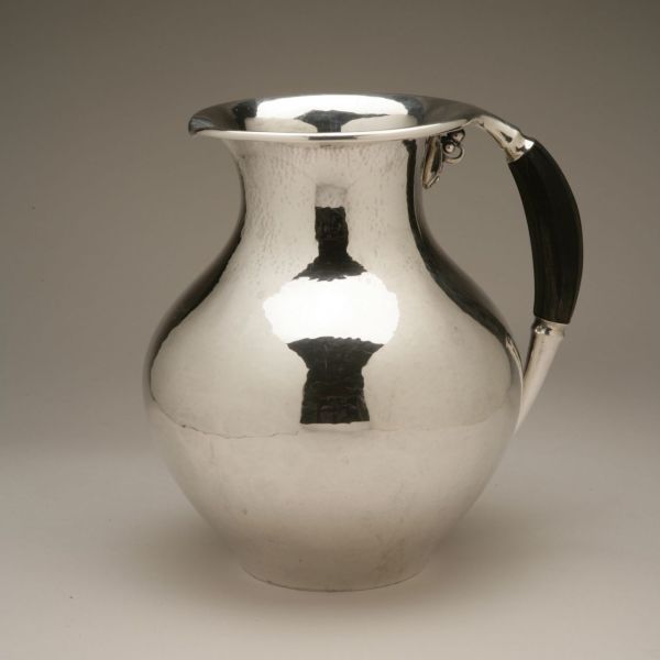 Georg Jensen Sterling Silver Extra Large Pitcher No. 385D by Jorgen Jensen