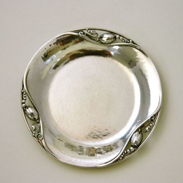 Georg Jensen "blossom" coaster no. 2A