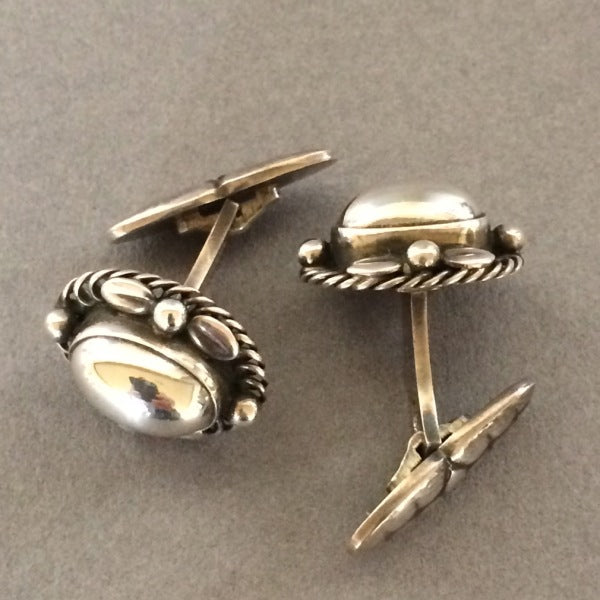 Georg Jensen Cufflinks No. 17 With Original Box