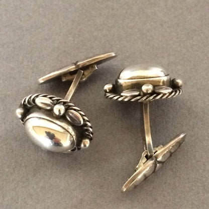 Georg Jensen Cufflinks No. 17 With Original Box