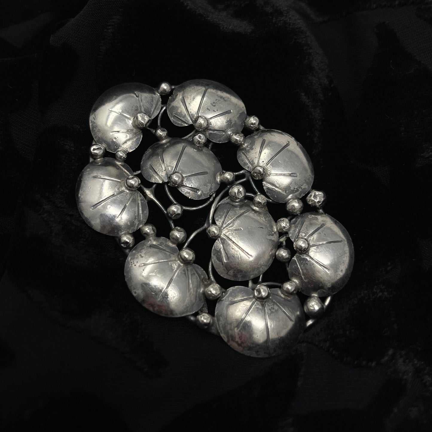 Estate Mary Gage Sterling Silver Brooch