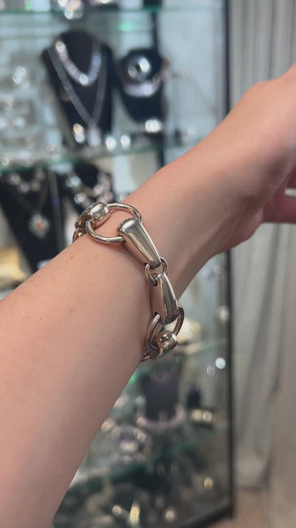 Estate Georg Jensen Sterling Silver Bracelet by Flemming Eskildsen No 249