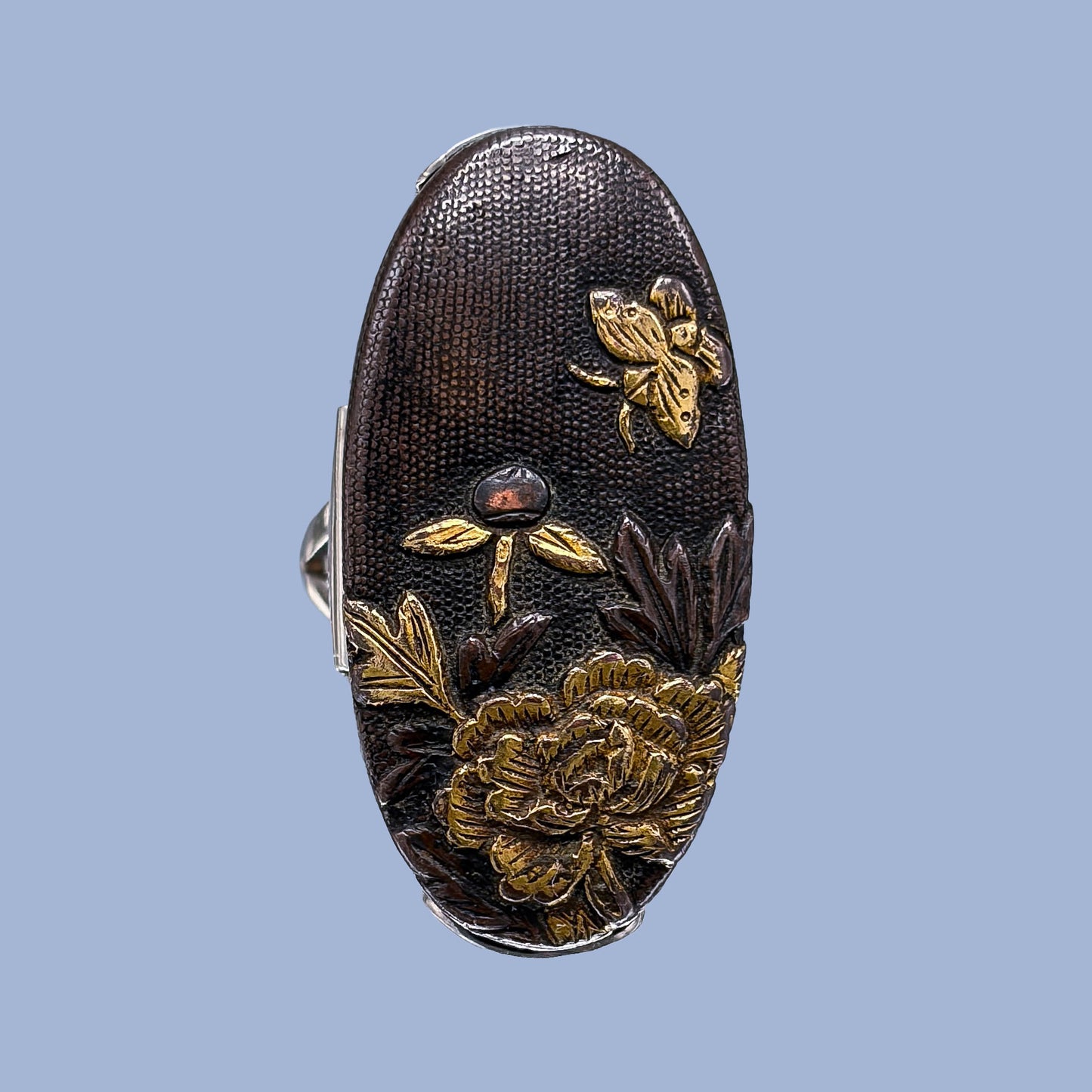 Shakudo Sterling Ring