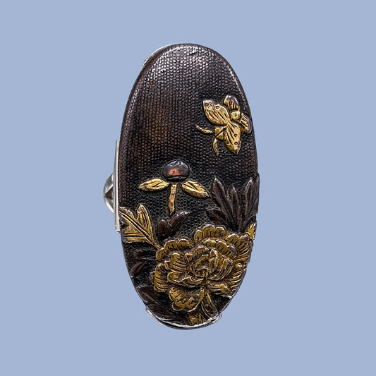 Shakudo Sterling Ring