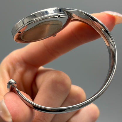 Estate Georg Jensen Open Bangle Watch by Vivianna Torun No 236