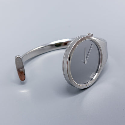 Estate Georg Jensen Open Bangle Watch by Vivianna Torun No 236