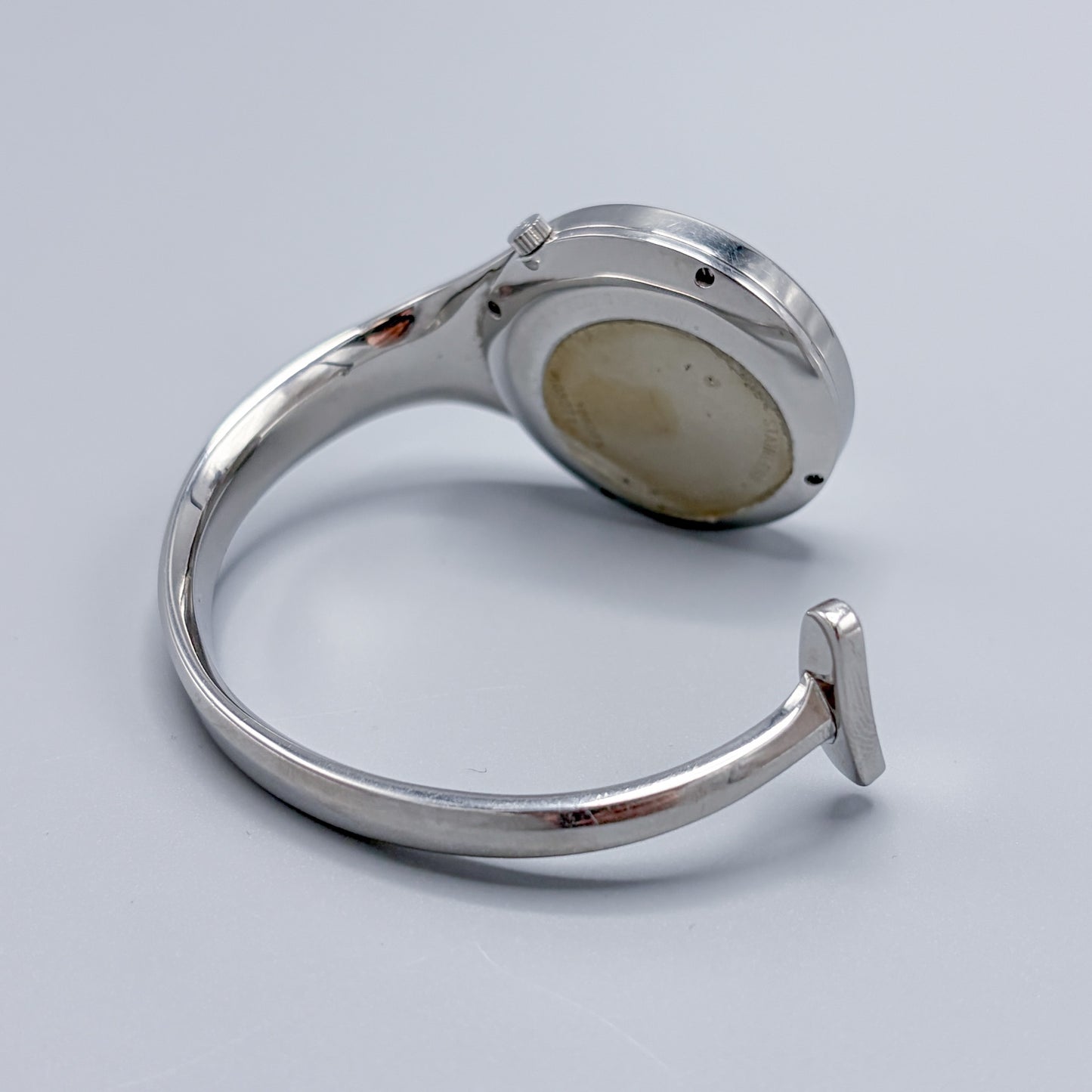 Estate Georg Jensen Open Bangle Watch by Vivianna Torun No 236