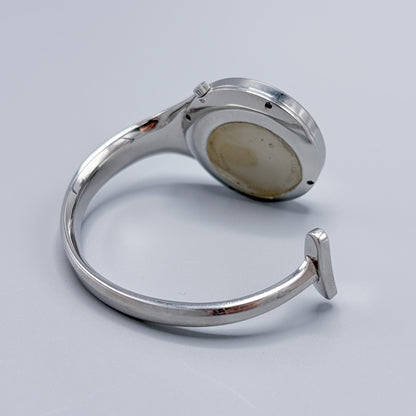 Estate Georg Jensen Open Bangle Watch by Vivianna Torun No 236